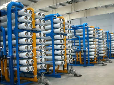 進水閥門和濃水進水閥門的關閉 進水閥門和濃水進水閥門的關閉